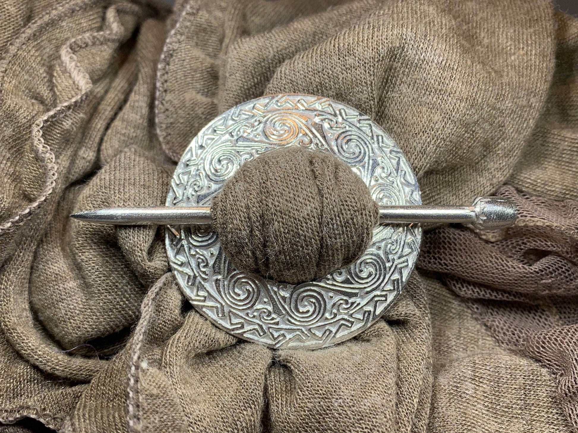 Isla Celtic Scarf Ring - 