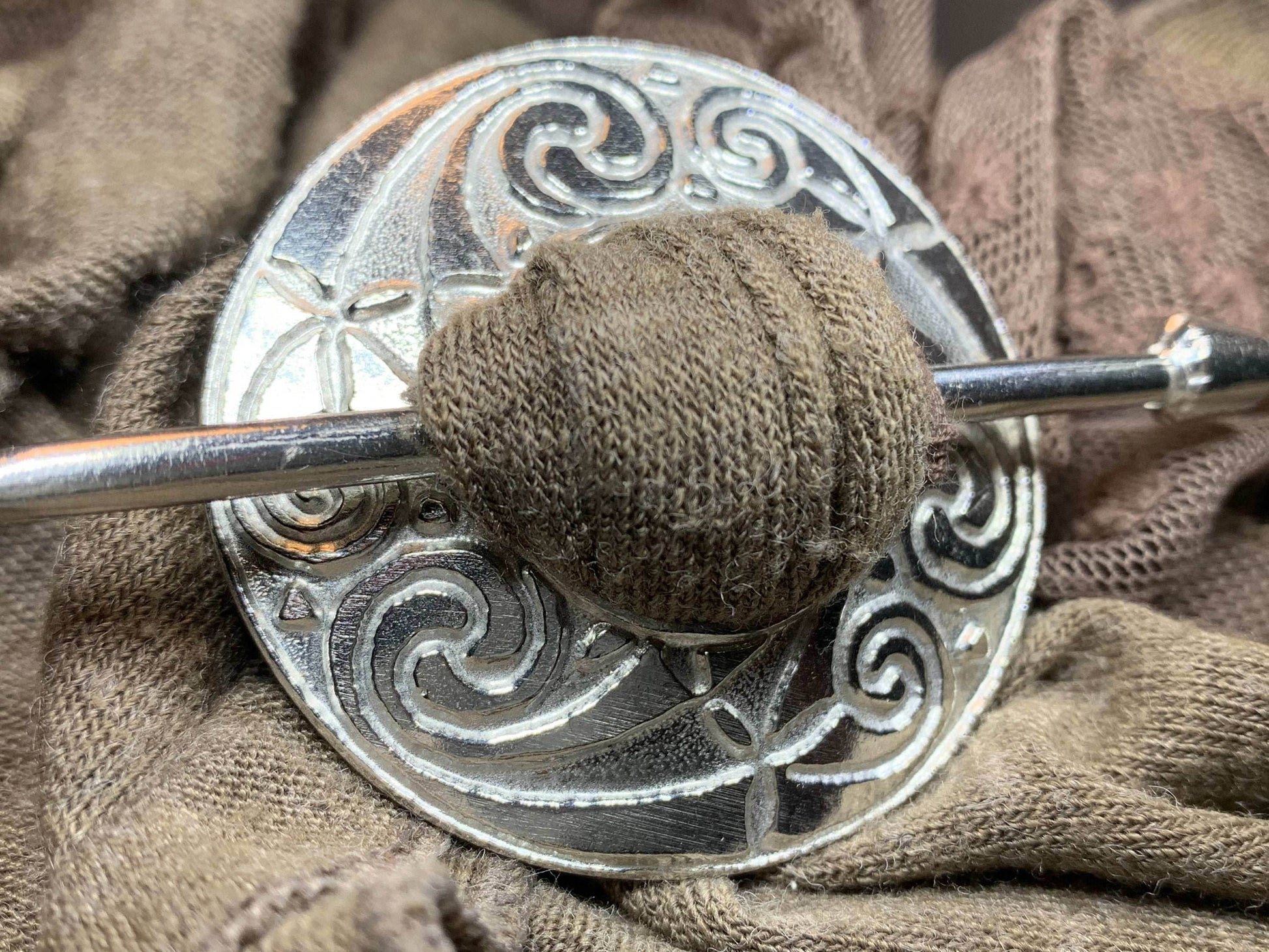 Blair Celtic Scarf Ring - 