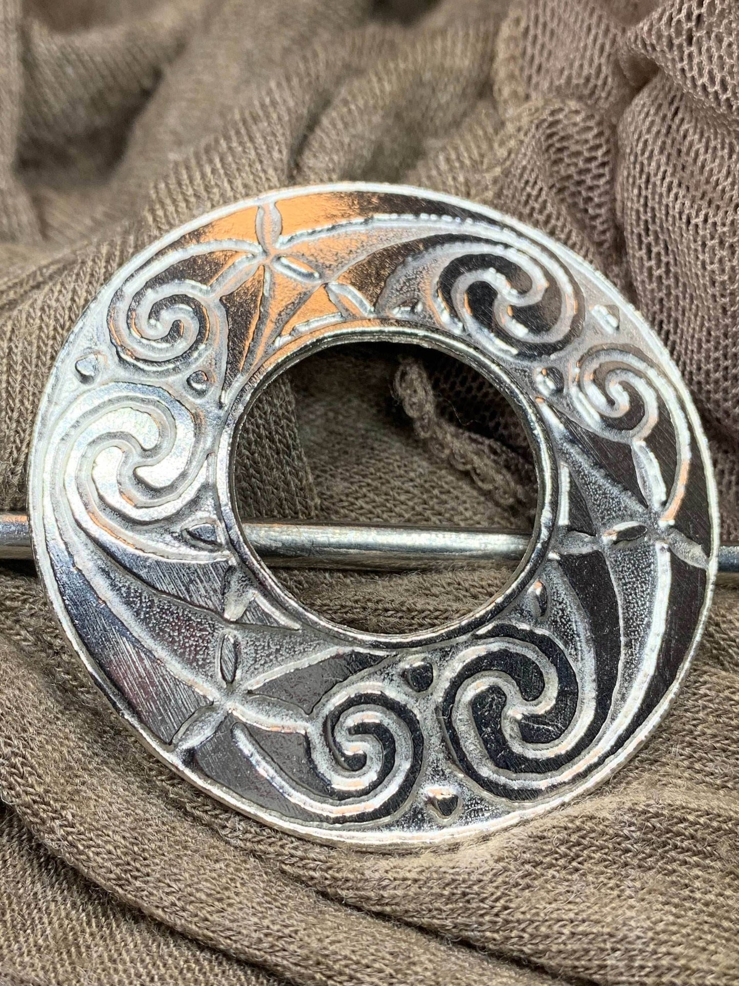 Blair Celtic Scarf Ring - 