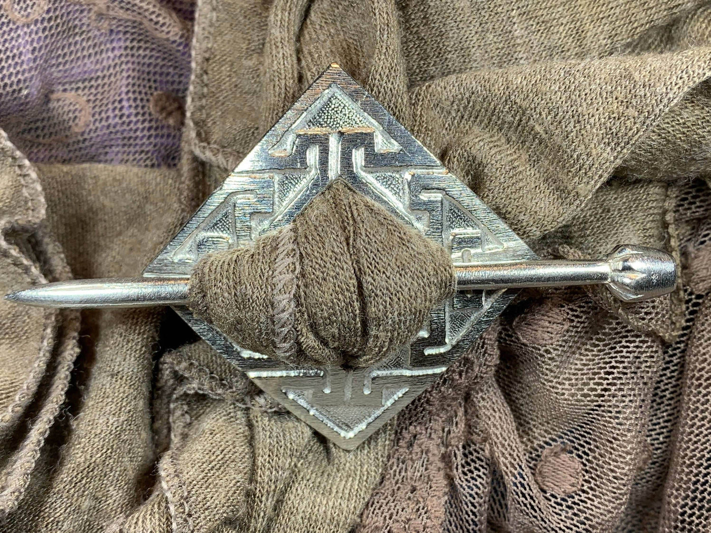 Brianna Celtic Scarf Ring - 