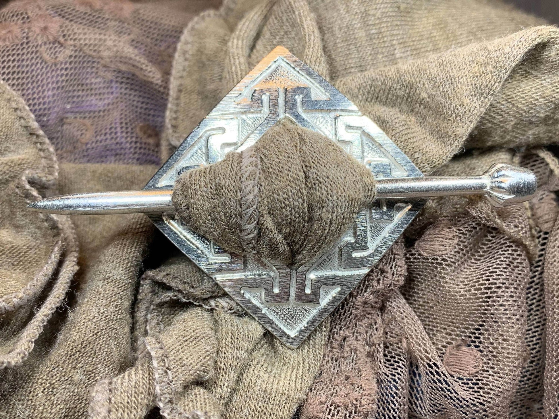 Brianna Celtic Scarf Ring - 