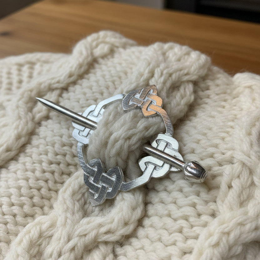 Ailsa Celtic Scarf Ring