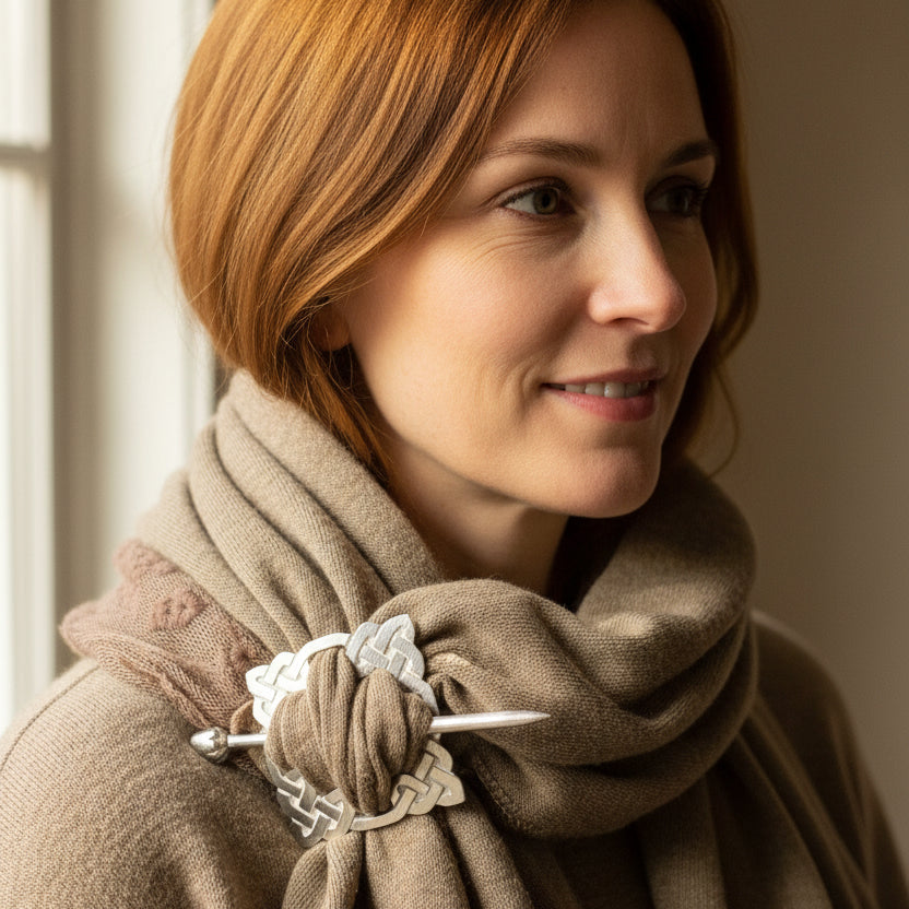 Ailsa Celtic Scarf Ring