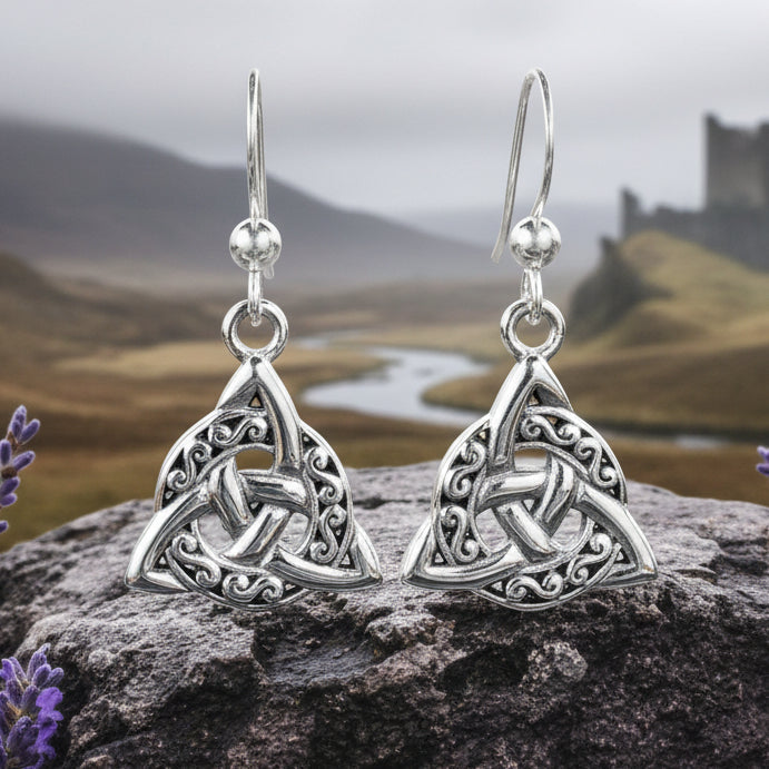 Celtic Triquetra Earrings