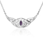 Celtic Elegance Necklace - Topaz