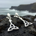 Enchanted Trinity Knot Earrings
