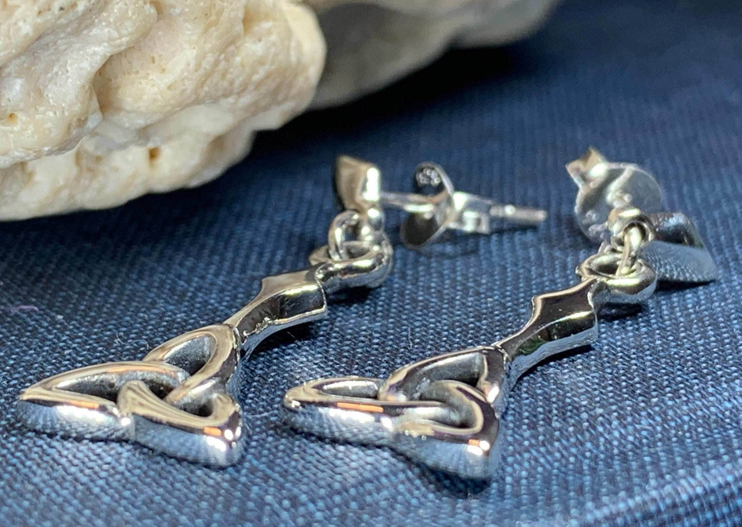 Enchanted Trinity Knot Earrings - 