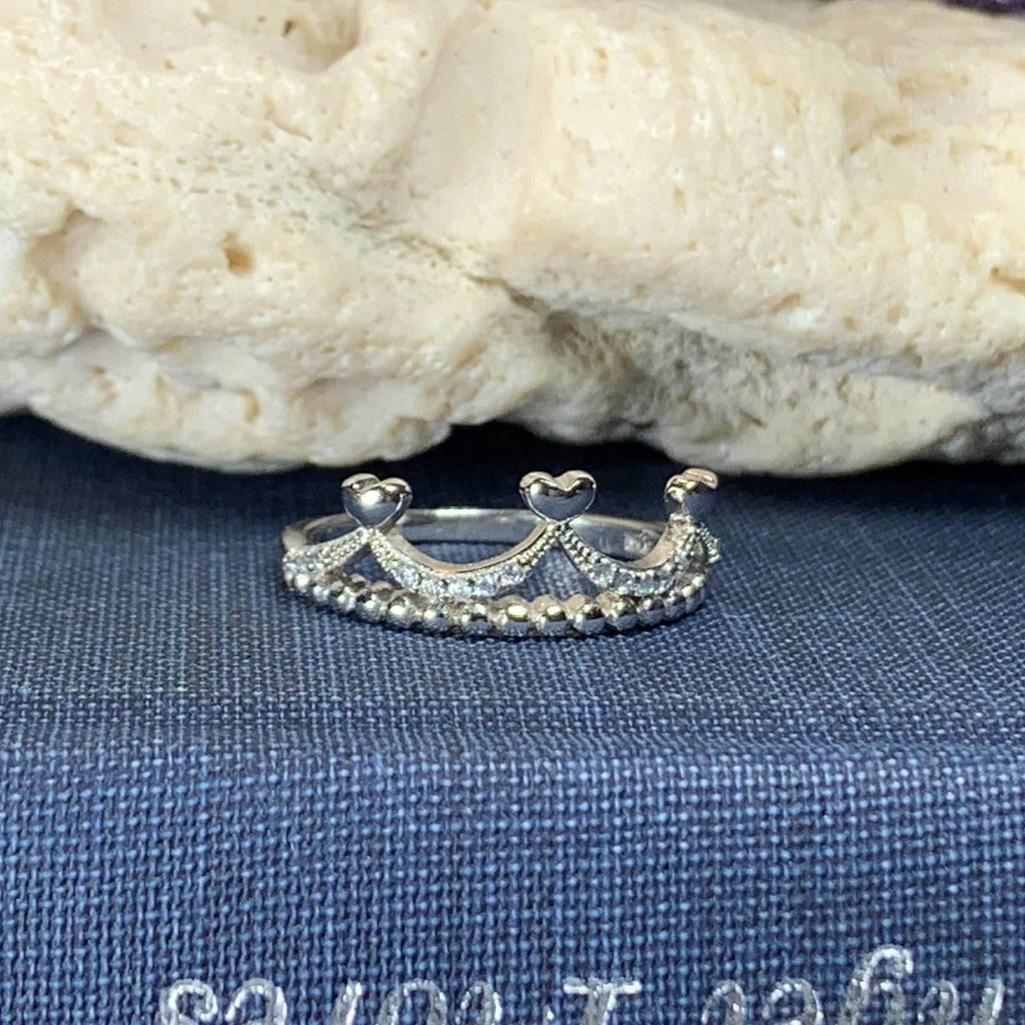 Crown Sparkle Ring - 4