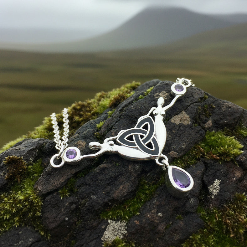 Trinity Knot Goddess Necklace