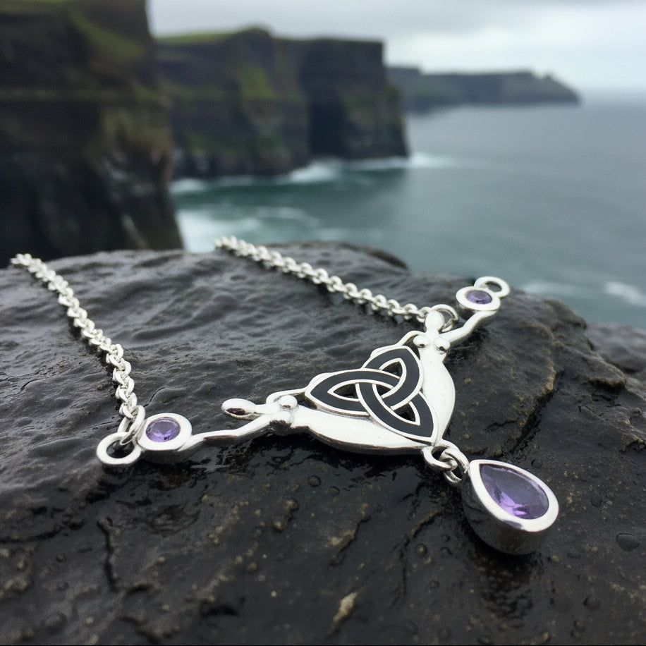 Trinity Knot Goddess Necklace