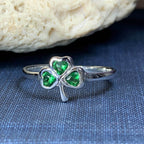 Emerald Isle Shamrock Ring - 6