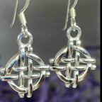 Shield Knot Earrings - 