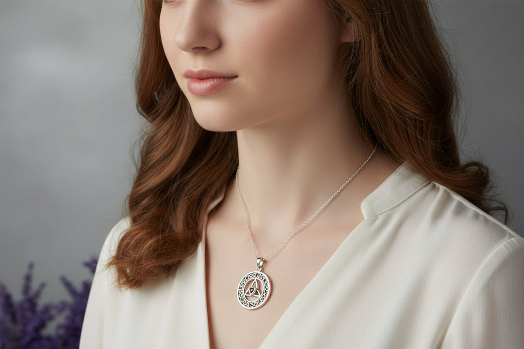 Nyx Trinity Knot Necklace