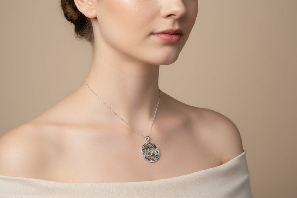 Nyx Trinity Knot Necklace