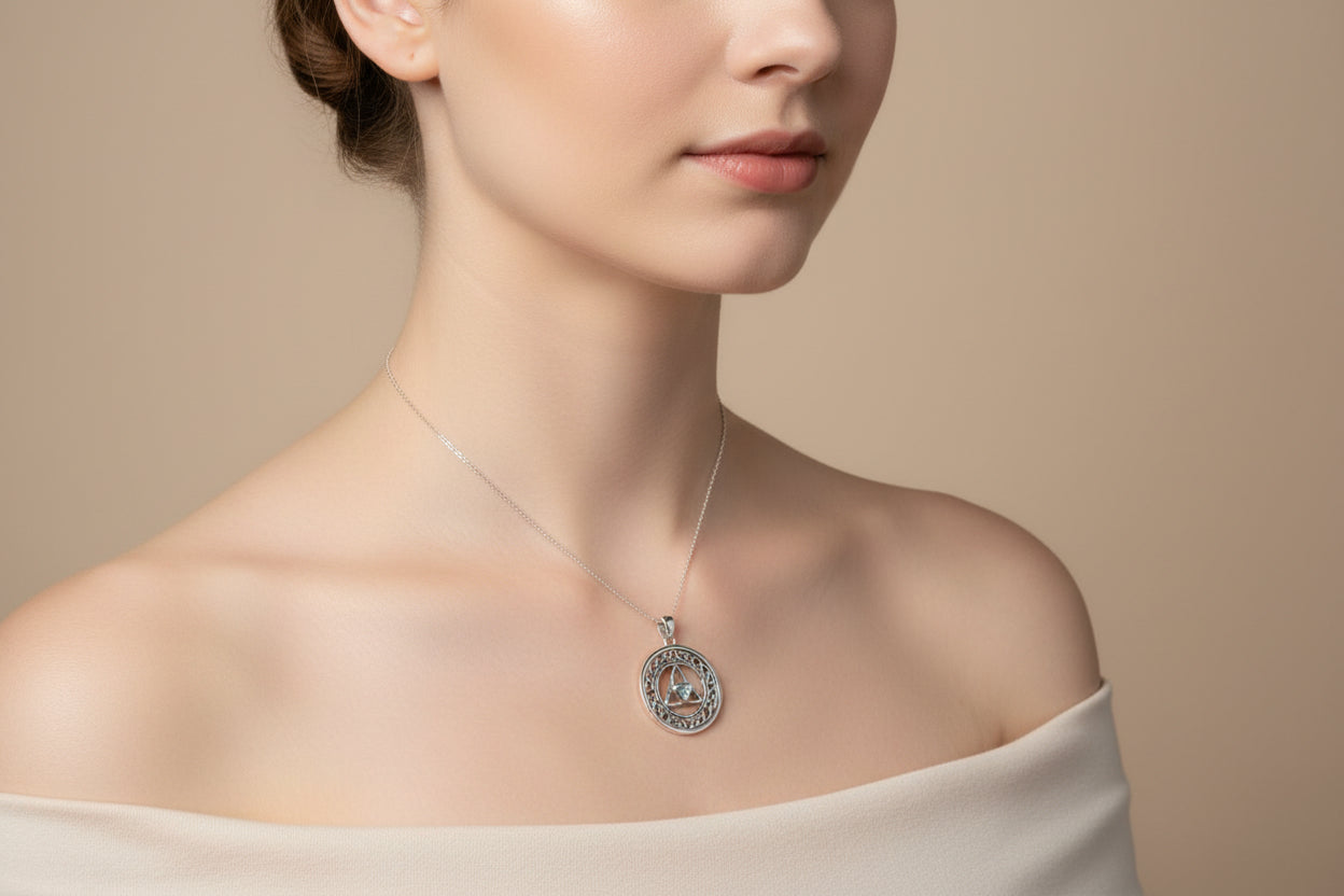 Nyx Trinity Knot Necklace