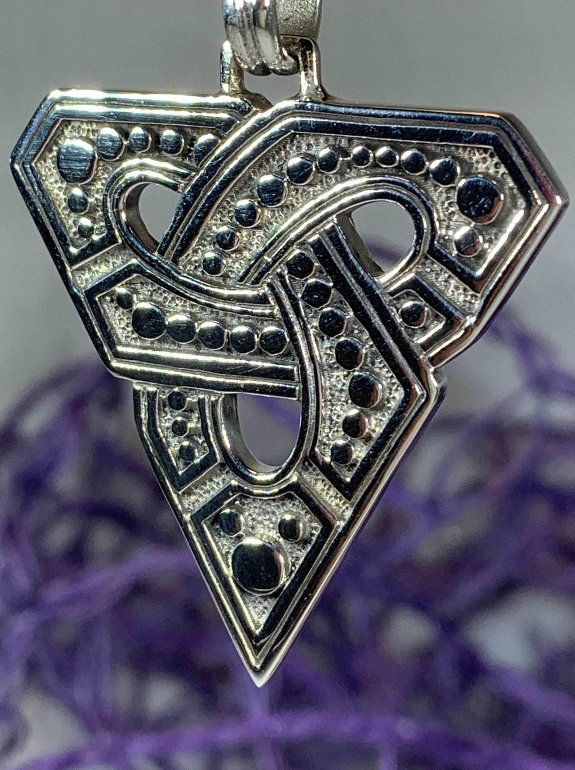 Inner Strength Trinity Knot Necklace - 18