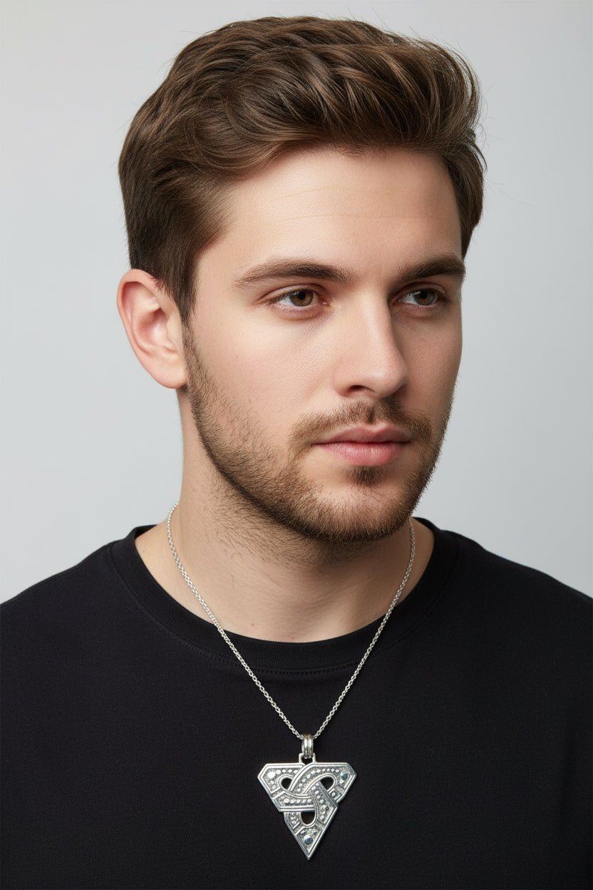 Inner Strength Trinity Knot Necklace