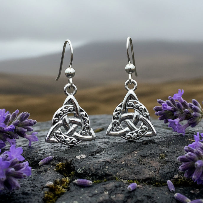 Celtic Triquetra Earrings