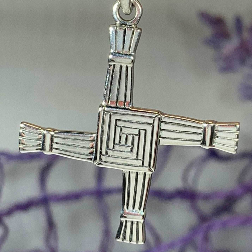Large Saint Brigid’s Cross Necklace - 