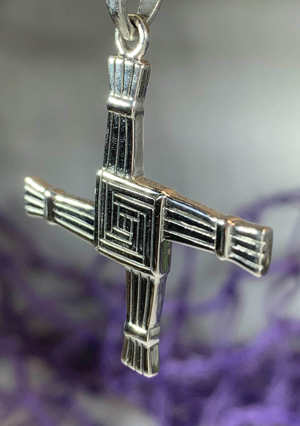 Large Saint Brigid’s Cross Necklace - 