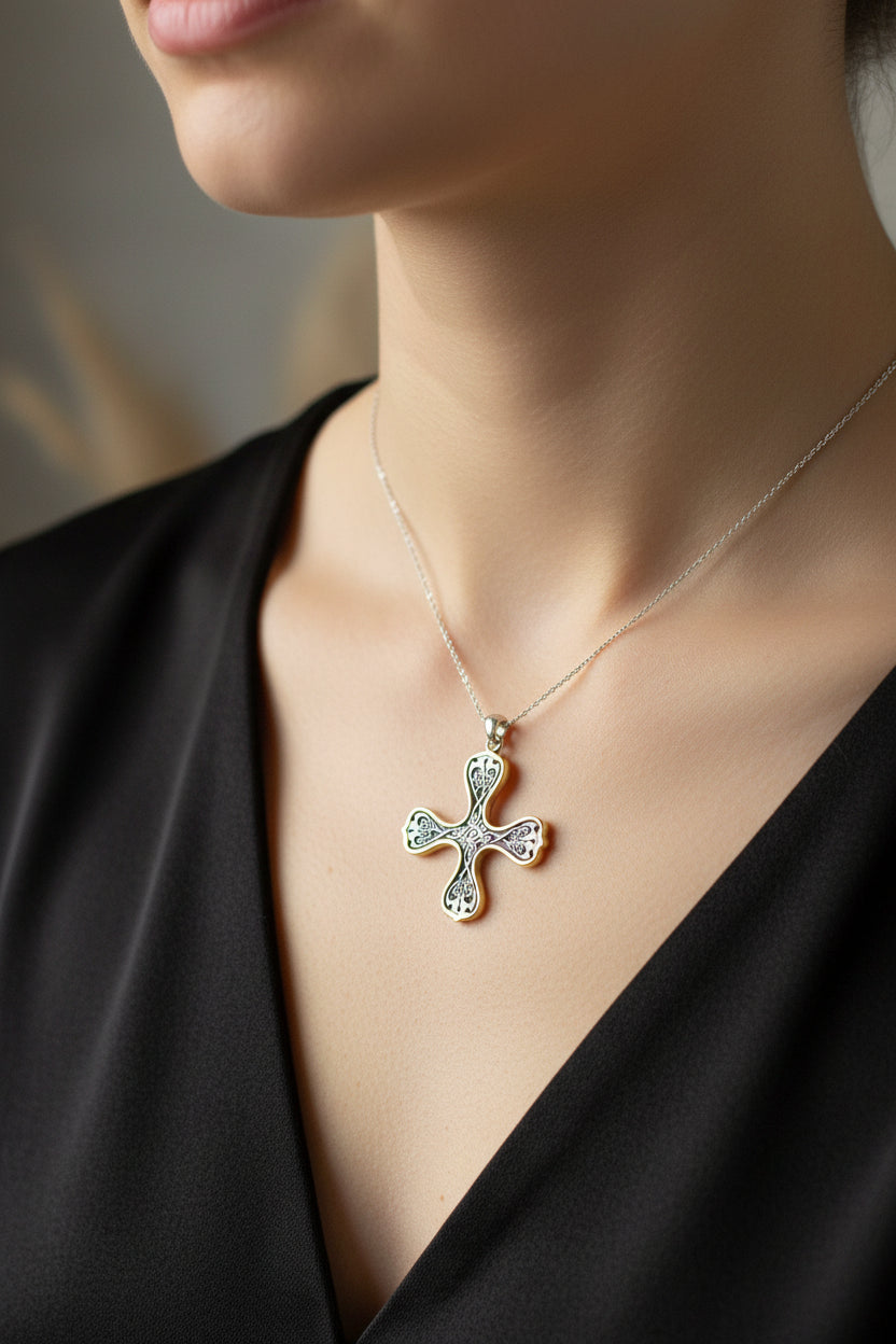 Alfred Celtic Cross Necklace