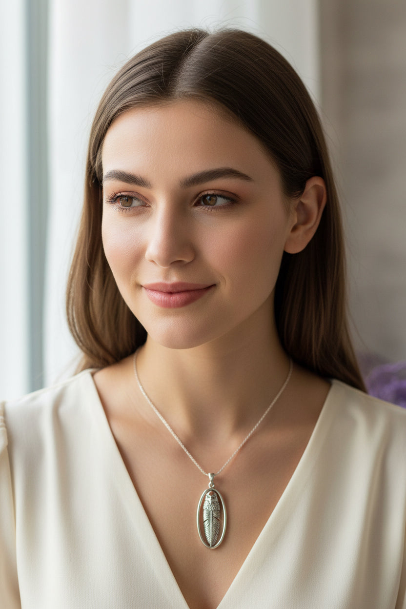 Eagle Feather Necklace