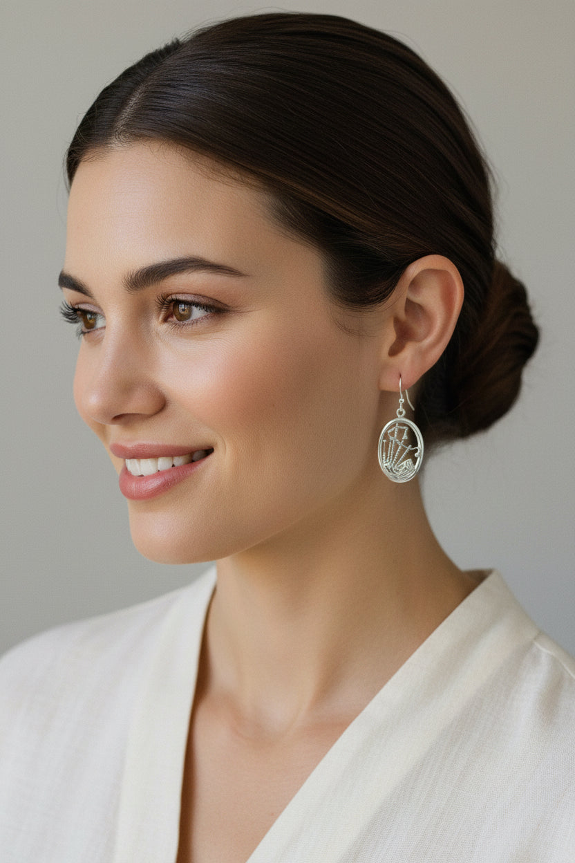 Celtic Bagpipes Earrings