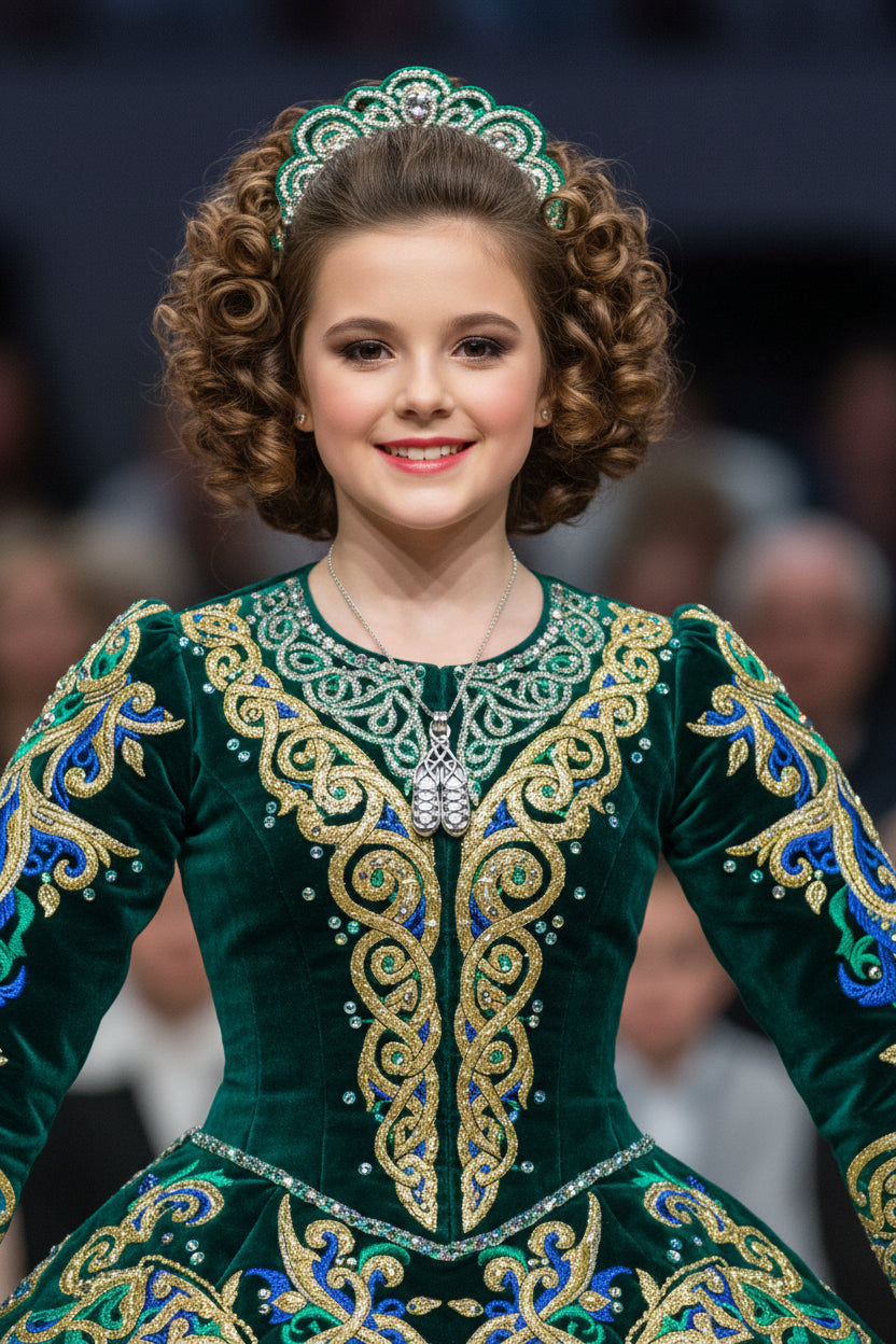 Irish Dance Shoes Necklace