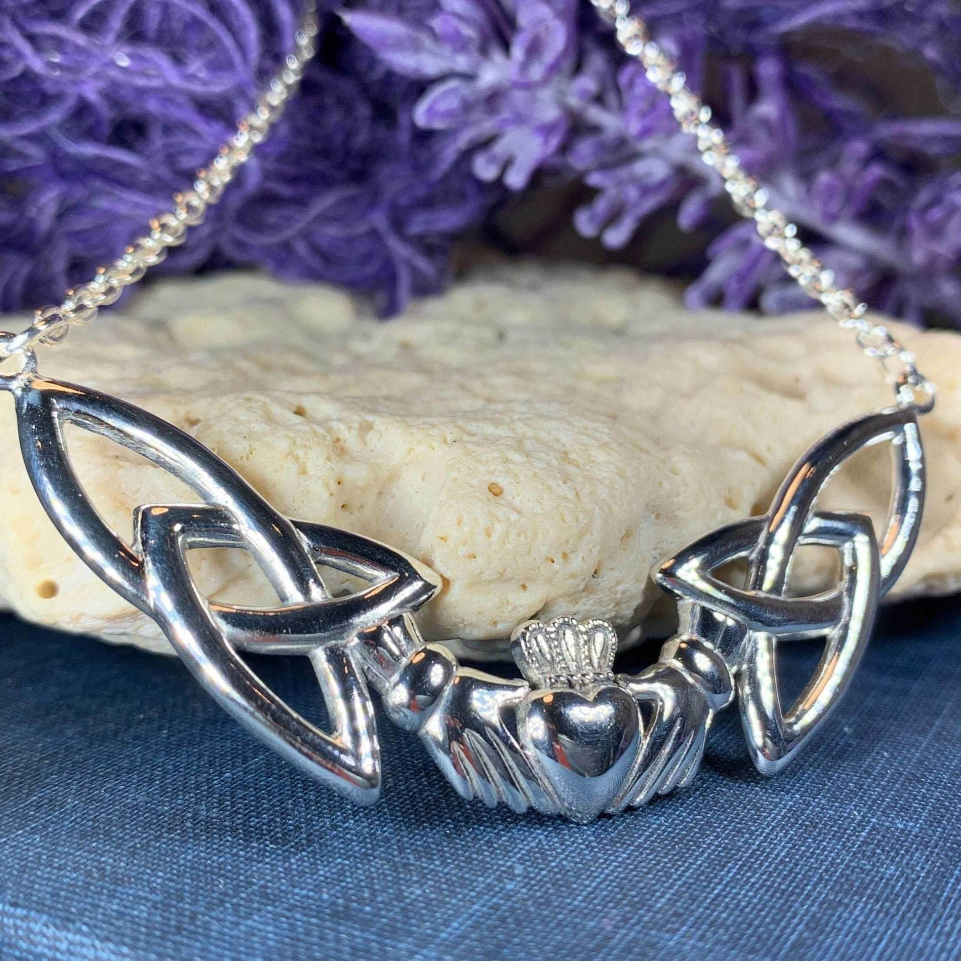 Claddagh Lasting Love Necklace - 