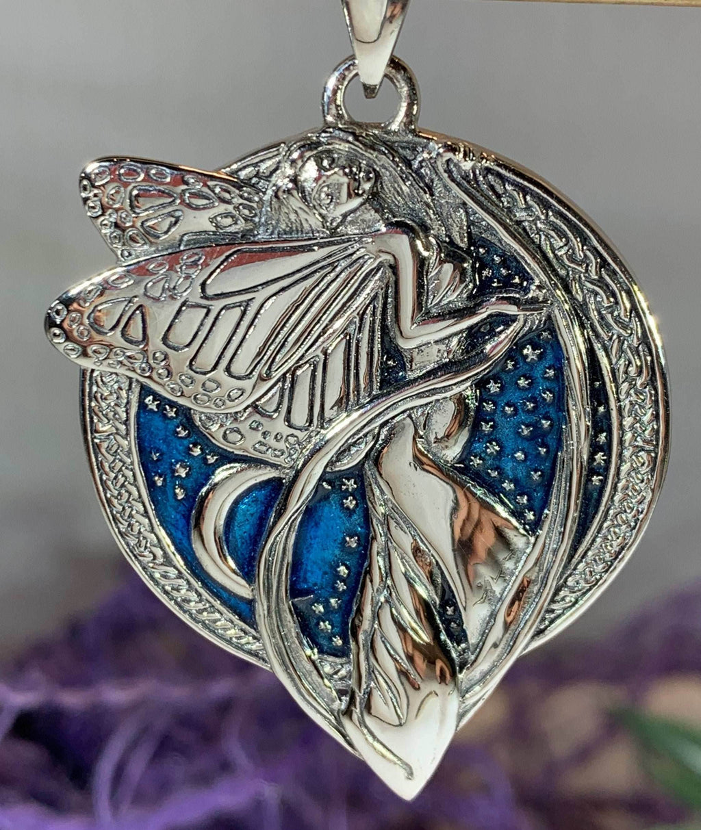 Blue Fairy Necklace - 18