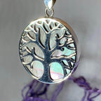 Tree of Life Shell Necklace - Mother of Pearl