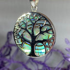 Tree of Life Shell Necklace - Mother of Pearl