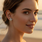 Sunny Starfish Earrings