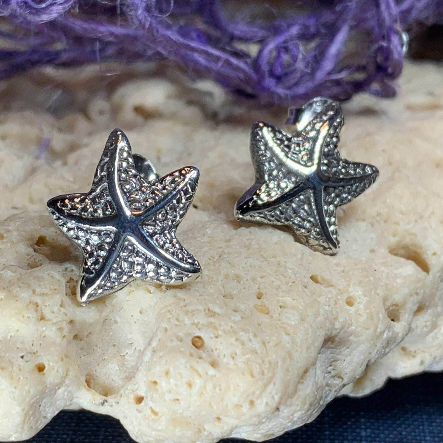 Sunny Starfish Earrings - 