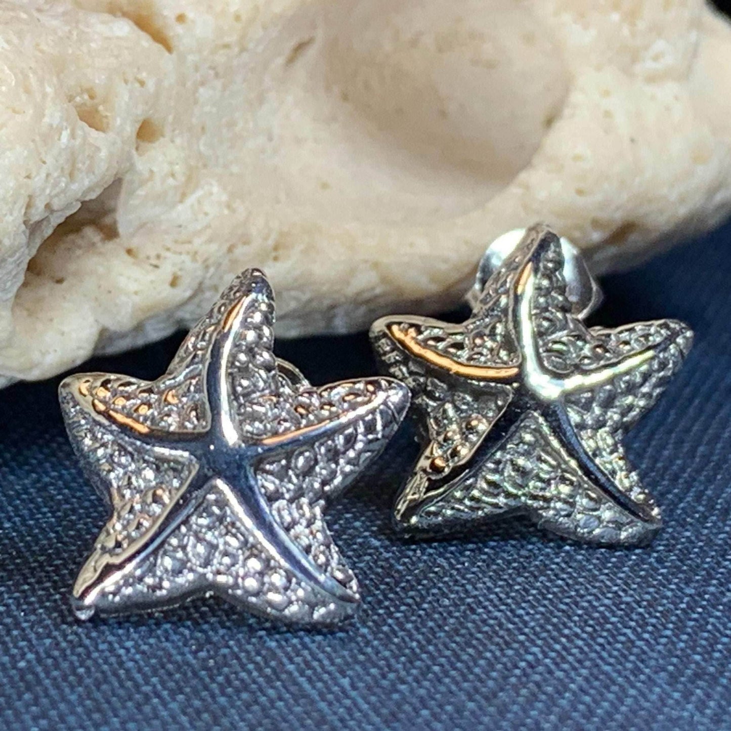 Sunny Starfish Earrings - 