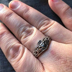 Claddagh Chevron Ring - 6