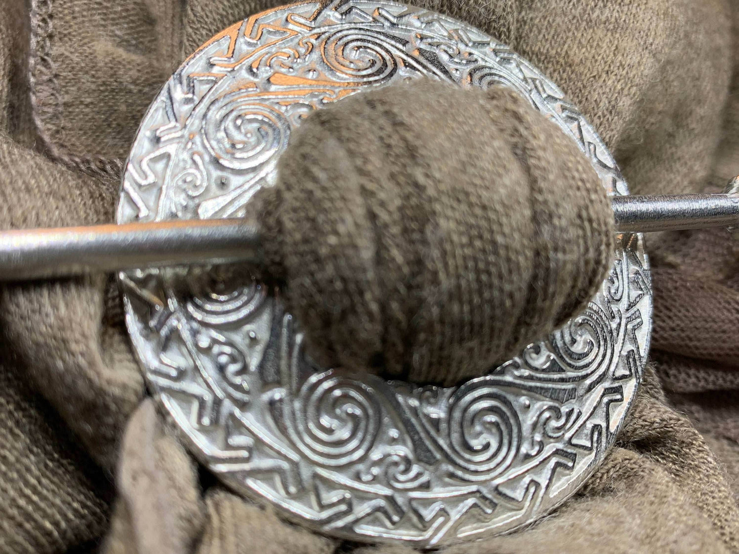 Isla Celtic Scarf Ring - 