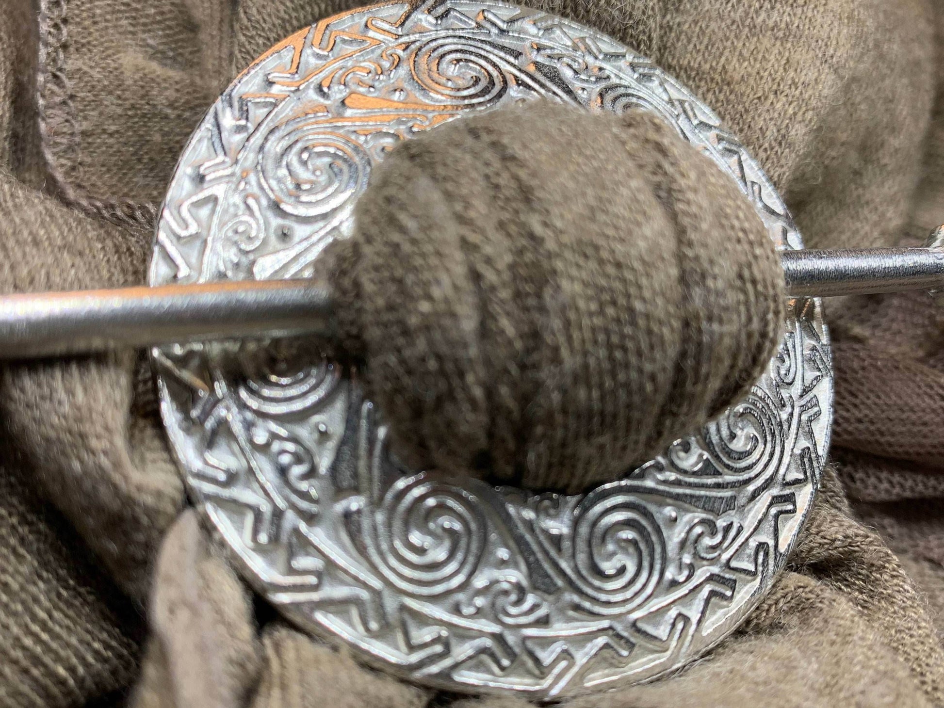 Isla Celtic Scarf Ring - 