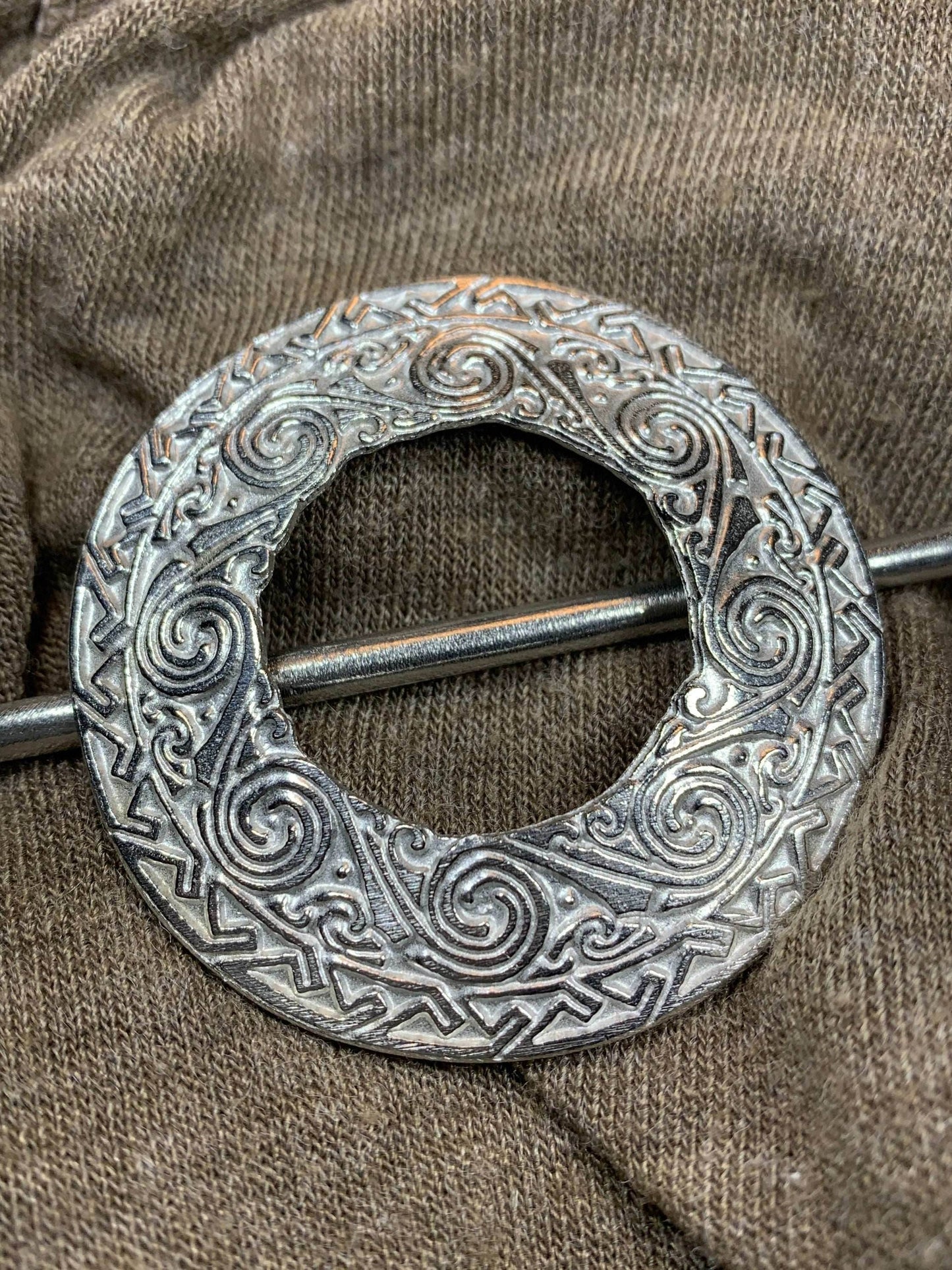 Isla Celtic Scarf Ring - 