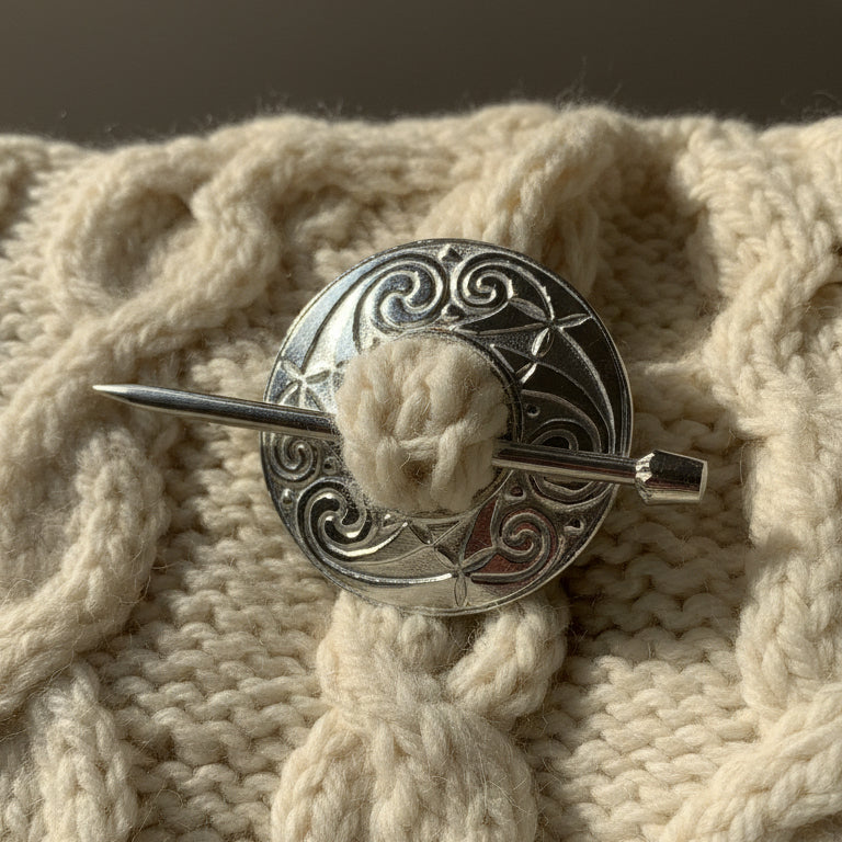 Blair Celtic Scarf Ring