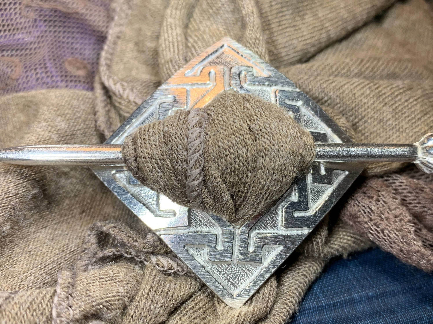 Brianna Celtic Scarf Ring - 