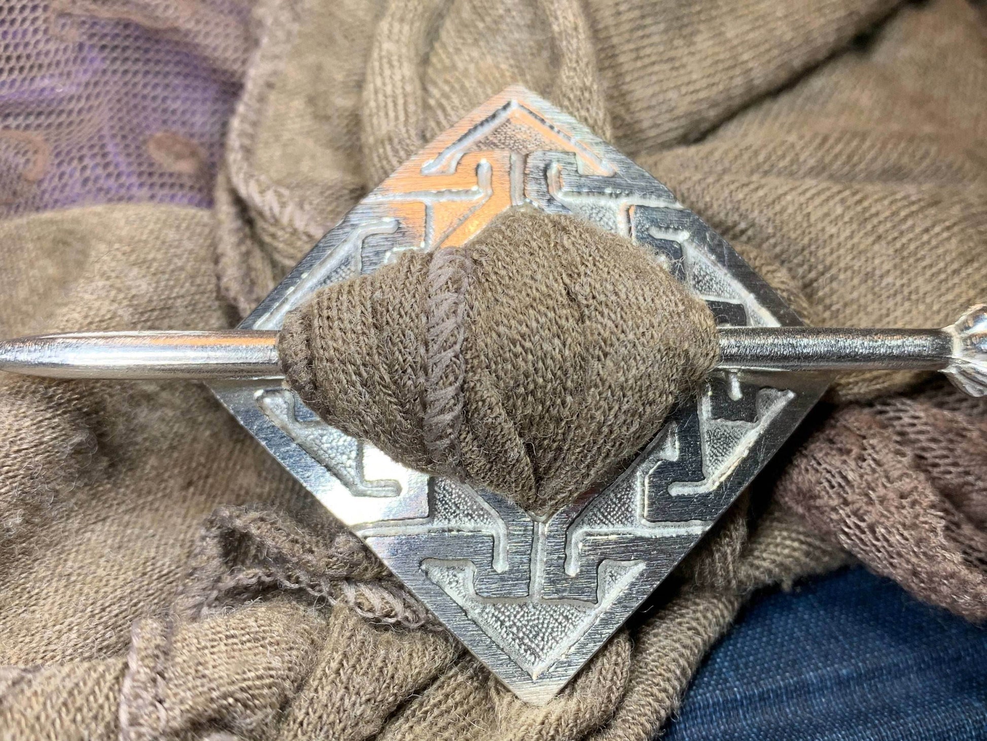 Brianna Celtic Scarf Ring - 