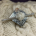 Brianna Celtic Scarf Ring