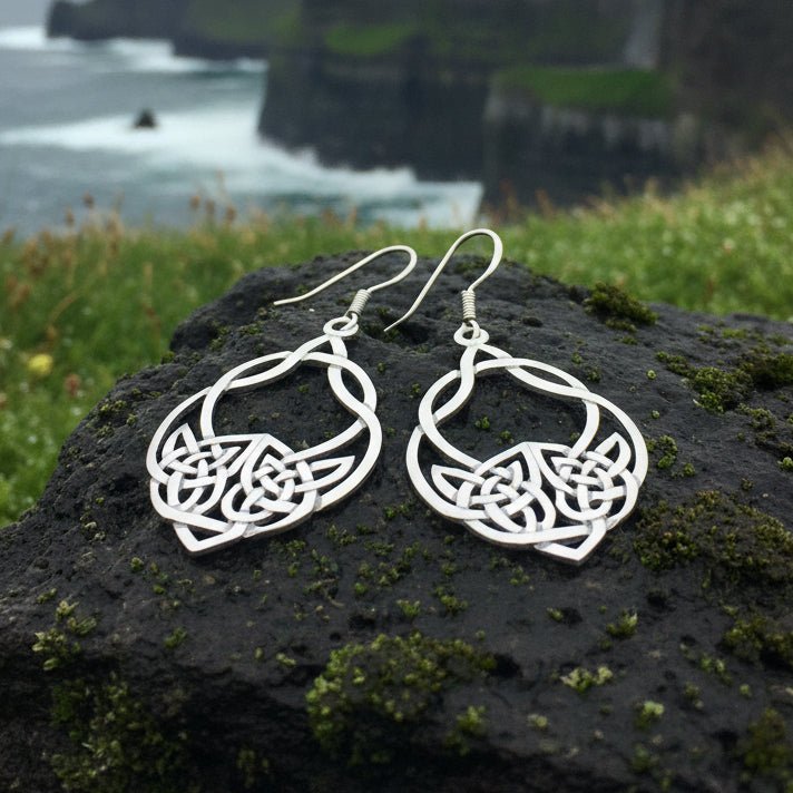 Ashling Celtic Knot Earrings
