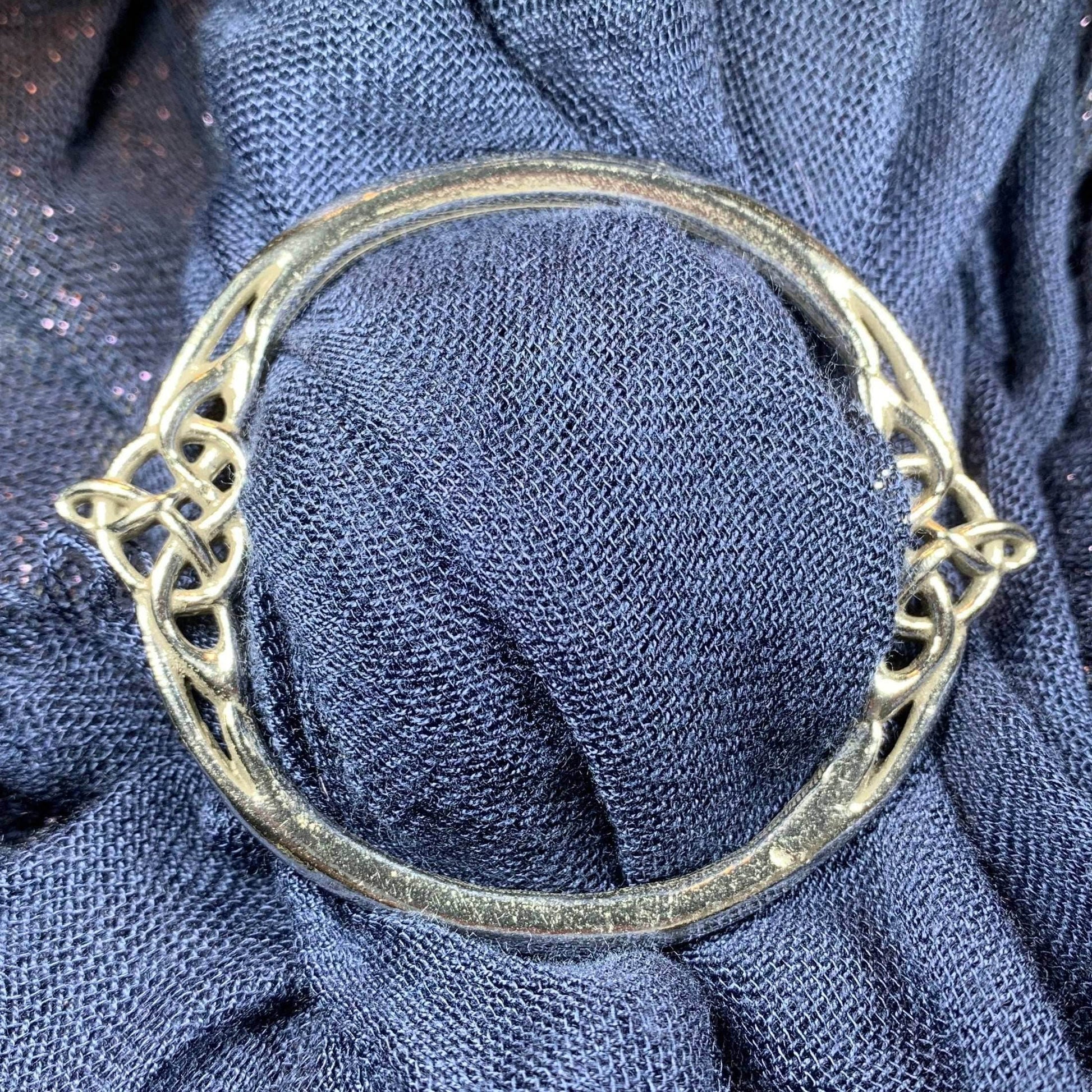 Noelle Celtic Knot Scarf Ring - 