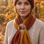 Pewter Welsh Dragon Scarf Ring