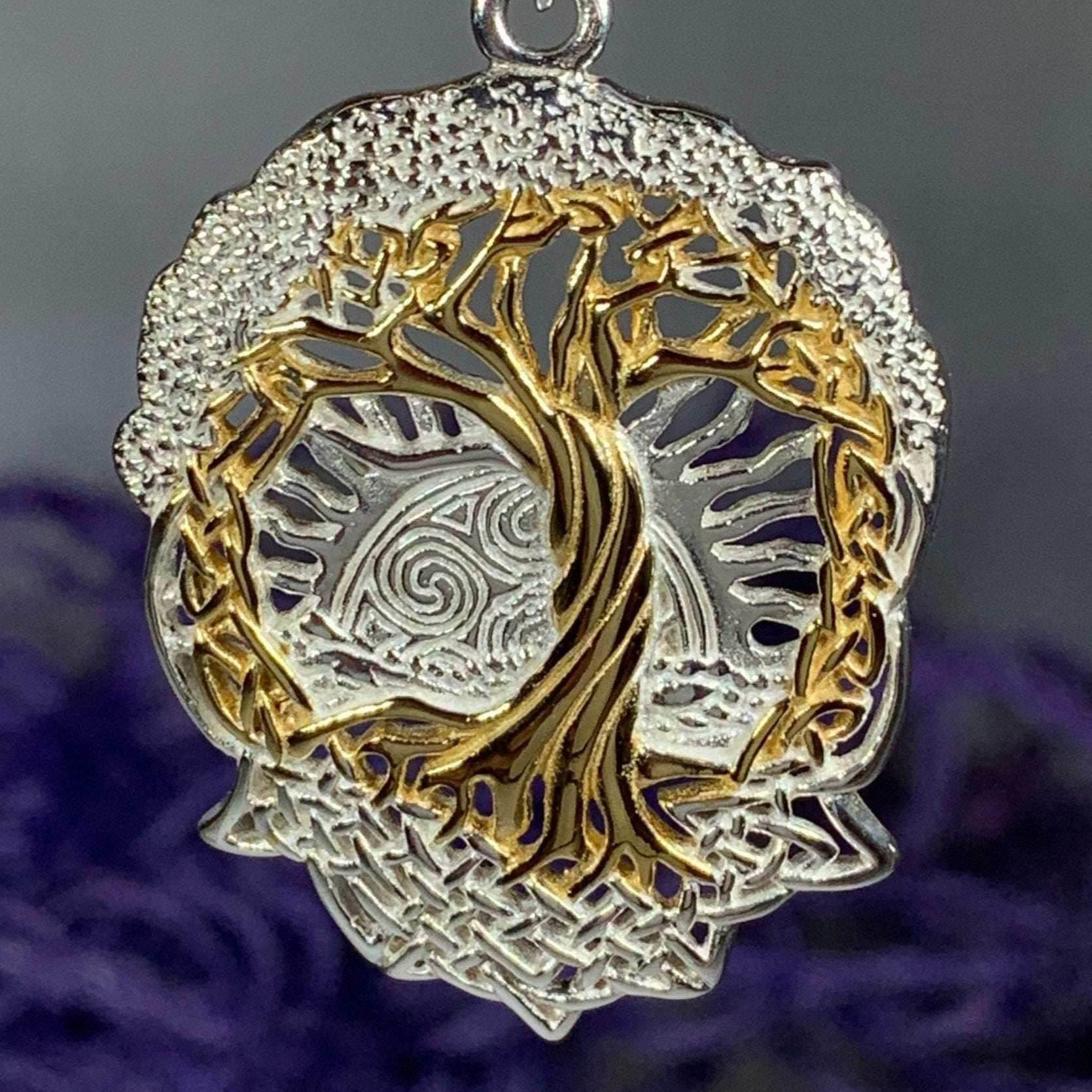 Celtic Dawn Tree of Life Necklace - 18