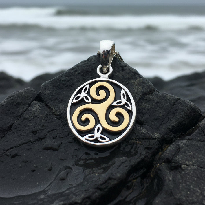 Carran Spiral Necklace