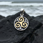 Carran Spiral Necklace