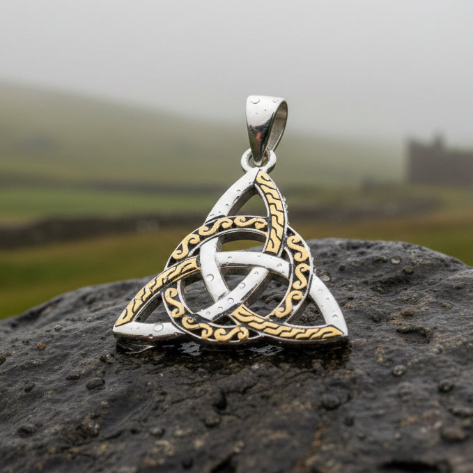 Larina Trinity Knot Necklace